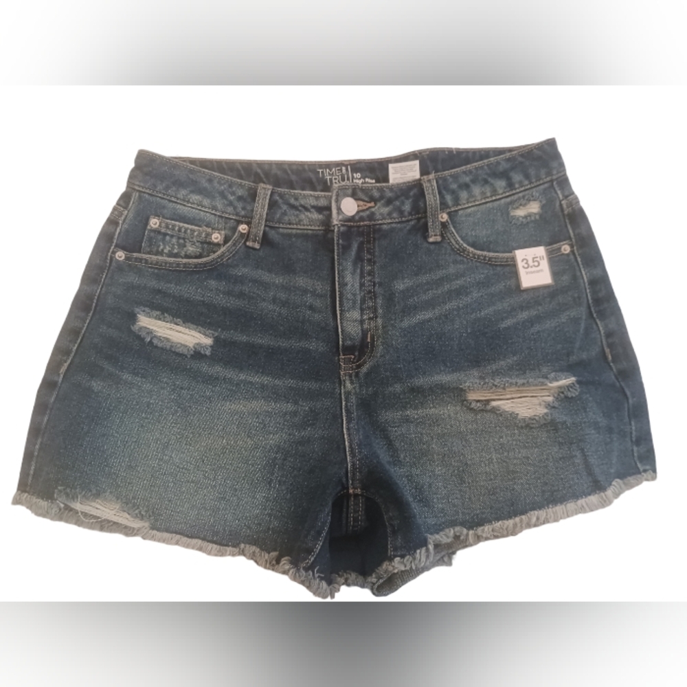 BRAND NEW!! Denim Shorts by Time and Tru NEW WITH TAGS Size 10
